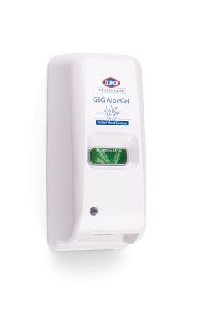 Clorox Aloegel Dispenser, Automatic, 800ml, 1/bx