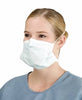 Surgical Mask Critical Cover® PFL® Pleated Elastic Strap One Size Fits Most Blue NonSterile (50/BX)