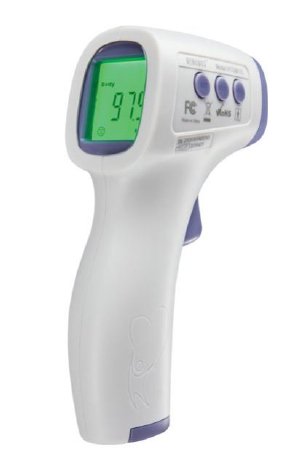 Digital Stick Thermometer HoMedics Infrared Skin Probe Handheld Forehead (6/CS)