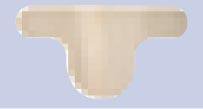 Fabric Adhesive Bandage, Toe Shield, 2½" x 1 3/8", Latex Free (LF), 100/bx, 12 bx/cs