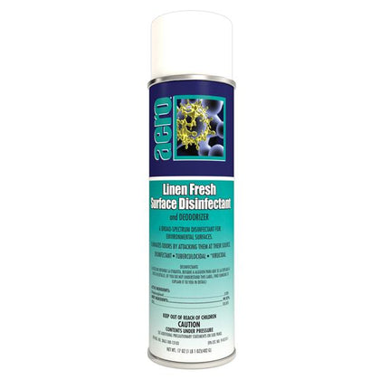Disinfectant & Deodorizer Aerosol Linen Fresh Aerosol Can Linen Fresh 17 oz Ea