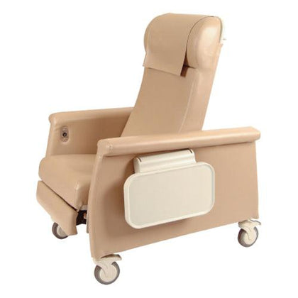 Dialysis Recliner Elite Care Cliner™ Royal Blue 5 Inch Nylon Caster 5 Inch Nylon Caster