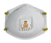 Particulate Respirator Mask 3M™ Industrial N95 Cup Elastic Strap One Size Fits Most White NonSterile 10/bx