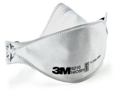 9210 3M Particulate Respirator Mask Cone Molded, 20/bx