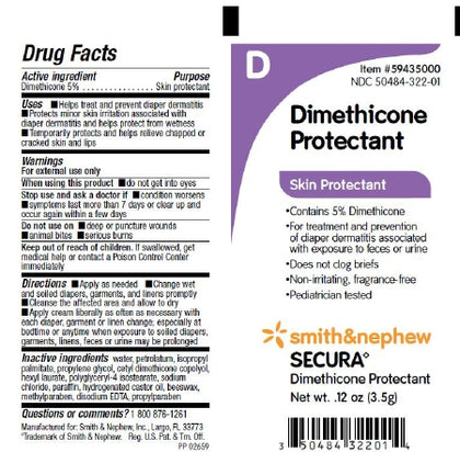 Dimethicone Protectant, 3.5g Unit Dose, 150/bx