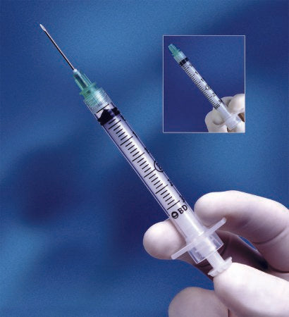 Syringe, Integra™ 3mL Syringe, Detachable 25 G x 1" Needle, 100/bx, 4 bx/cs