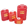 Sharps Collector, 8.2 Qt, Large, Red, 12/cs
