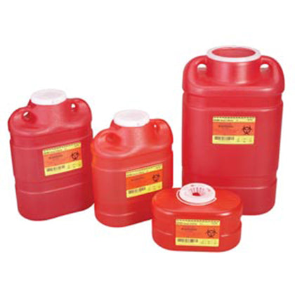 Sharps Collector, 5 Gallon, X-Large, Open Top, 8/cs