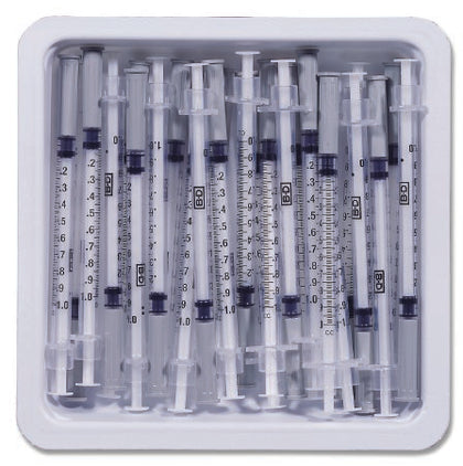 Tray, 1mL Allergist, 1mL, 27 G x ½