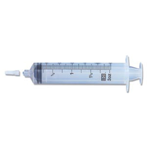 Syringe Only, 50mL, Luer Slip, 40/bx, 4 bx/cs