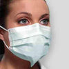 Crosstex Securefit Isofluid Earloop Face Mask, Blue, 50/bx, 10 bx/ctn