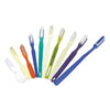 Toothbrush, 30 Tuft, Ivory Handle, Clear Polypropylene Bristles, 144/bx, 10 bx/cs