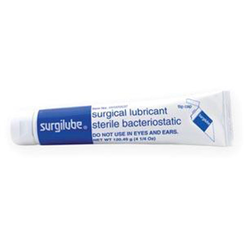 SURGILUBE® 4.25oz (120.49gm) Tube Flip-Top Cap (Laminated Tube), 12/bx (6 bx/cs)