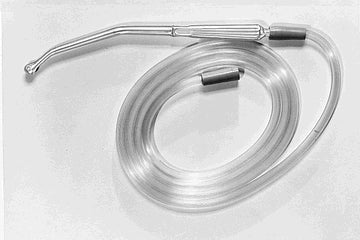 Bulb Suction Tip, No Vent, 6 ft Non-Conductive Connecting Tube, 20/cs - Cimadex International