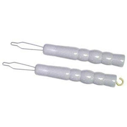 Button Hook with Grey Handle  (051146)