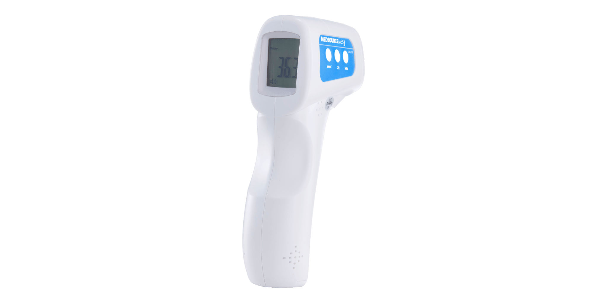 HoMedics No Contact Infrared Digital Thermometer for Body, Food, Liquid,  and Room