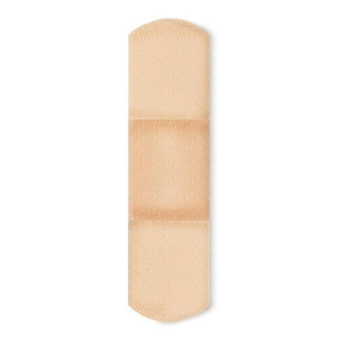 Sheer Adhesive Bandage, 1" x 3", 100/bx, 12 bx/cs