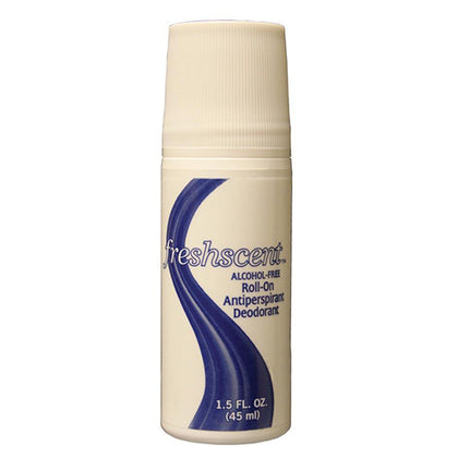 Anti-Perspirant Roll-On Deodorant, 1.5 oz White Bottle, Alcohol Free, 96/cs (Made in USA)