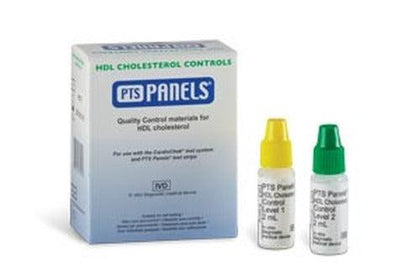 HDL Cholesterol Controls (High & Low Levels), 1 vial ea (Please see Customer Bulletin 7/23/08 attached to the Vendor Information Page) (Distributor Agreement Required - See Manufacturer Information Page) (Minimum Expiry Lead is 60 days)