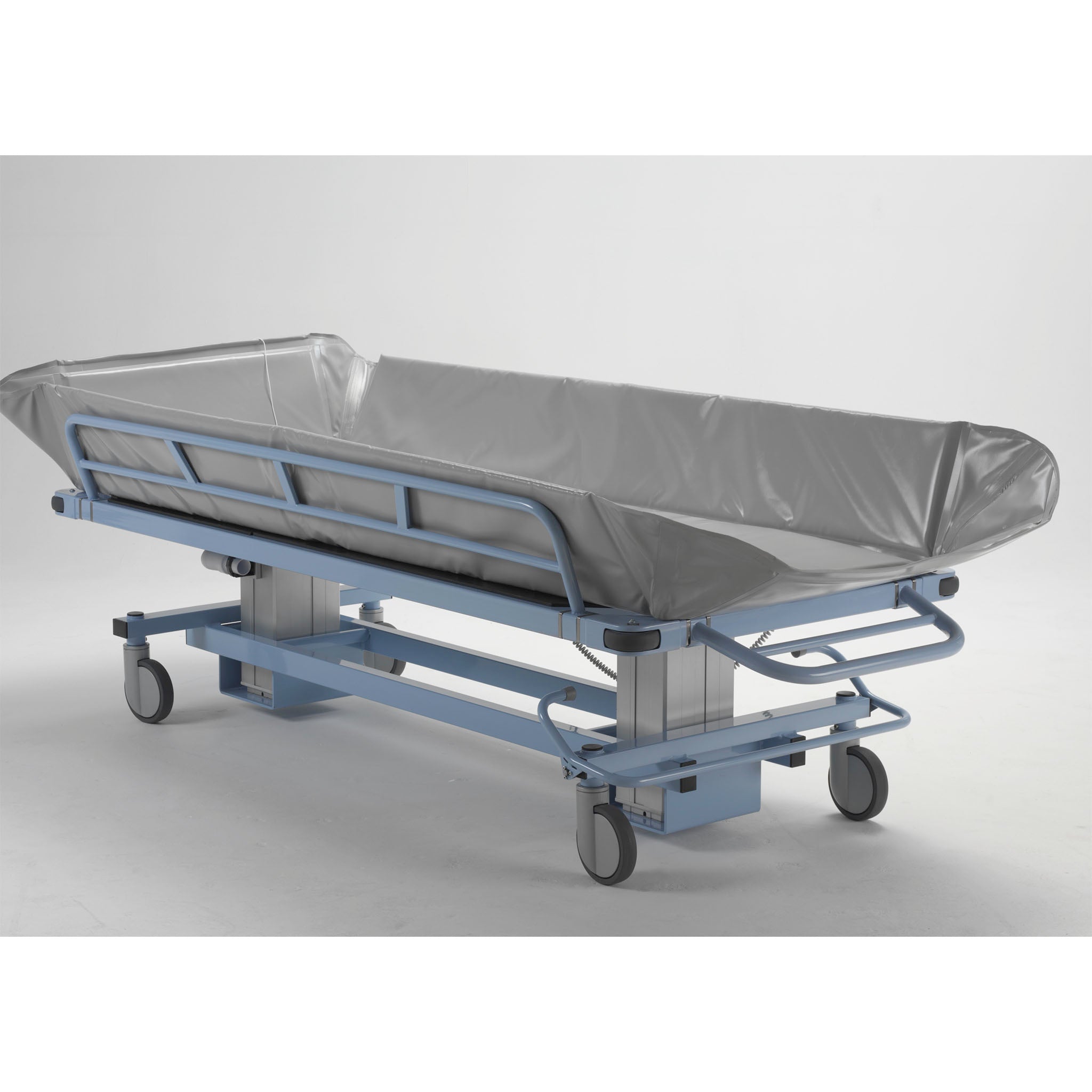 TR Equipment TR 4000 Atlas Battery Operated Bariatric Shower Trolley