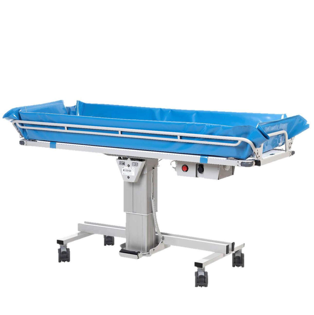 TR Equipment TR3000-S Battery Operated Shower Trolley - Pediatric Size