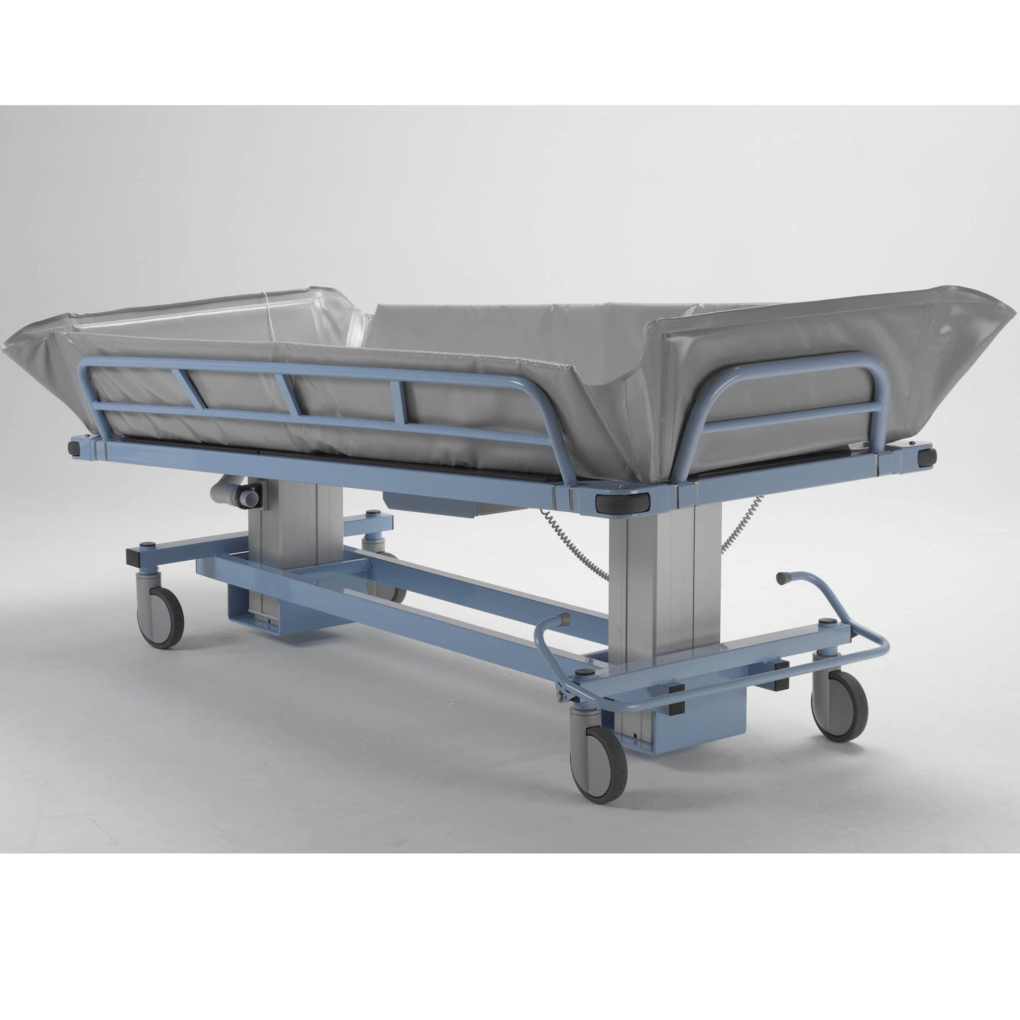 TR Equipment TR 4200 Atlas Jr Battery Operated Bariatric Shower Trolley