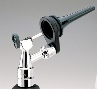 3.5V Halogen HPX Veterinary Operating Otoscope, with Reusable Ear Specula Set (22160), Power Handle Not Included