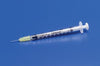 TB Syringe, 1mL, 25G x 5/8" Det Needle, 100/bx, 5 bx/cs