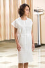 Exam Gown, 30" x 42", White, 50/cs (090943)