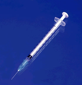 Tuberculin Syringe, 1cc with Needle, 25G x 5/8