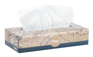 Kleenex® Tissue, White, 100/pkg, 36 pkg/cs