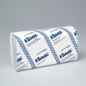 Kleenex Multi-Fold Towels, 1-Ply, 150 sheets/pk, 16 pk/cs