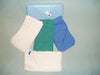 O.R. Towel, Sterile, 17" x 26", Blue, 4 pouches per pack, 20pk/cs
