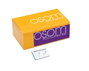OSOM hCG Combo Pregnancy Test, CLIA Waived (Urine), 25 tests/kit