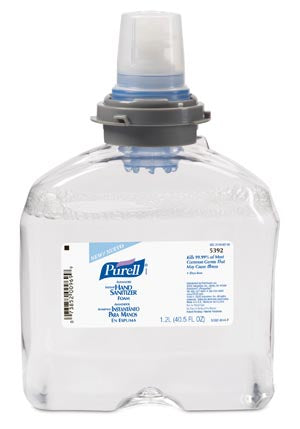 TFX™ Instant Foam Hand Sanitizer, 1200mL, 2/cs(Item is considered HAZMAT and cannot ship via Air or to AK, GU, HI, PR, VI)
