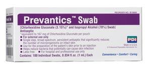 Swab (prep pad), 3.125