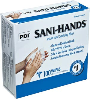 Instant Hand Sanitizing Wipe, 5