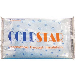 Gel Pack, Hot/ Cold, Standard, Insulated One Side, 6