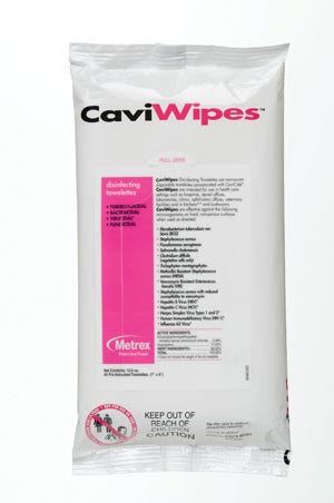 CaviWipes Flat Pack, 45/pk, 20 pk/cs 