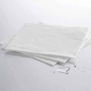 Fanfold Drape Sheet, White, 36