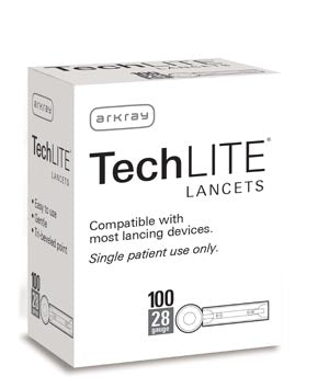 TechLite Lancet, 28G, 100/bx