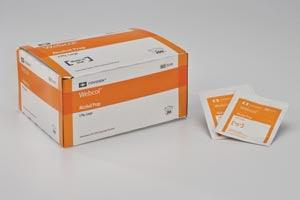 WEBCOL Alcohol Preps, Large, 2-Ply, 200/bx, 20 bx/cs