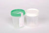 Specimen Container, 4 oz, Non-Sterile, White Cap, 500/cs