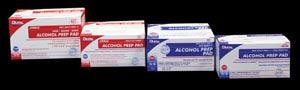 Alcohol Prep Pad, Medium, Bulk, 1000/bx, 4 bx/cs