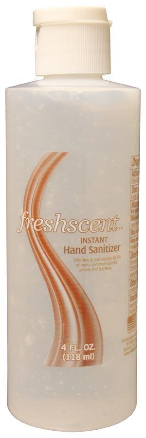 Hand Sanitizer, 4 oz, 60/cs  (Made in USA)  (Item is considered HAZMAT and cannot ship via Air or to AK, GU, HI, PR, VI)