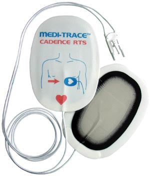 Defibrillation Electrode, Physio-Control, Quik-Combo, Pediatric, 1 pr/pch, 5 pch/cs