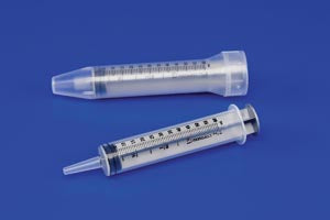 Syringe Only, 60mL, Toomey Tip, 5cc & ¼ oz Increment Graduations, 20/bx, 5 bx/cs