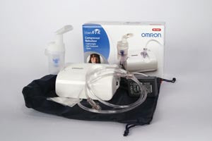 Virtual Valve Technology (VVT) Nebulizer Kit, Mouthpiece, Tubing, AC Adapter, Carry Bag & Filters