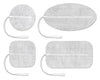 ValuTrode Cloth Electrode, White Fabric Top, 1¼" Round, 4/pk, 10 pk/bg, 1 bg/cs (090153)