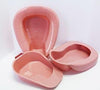 Bedpan, Stackable, Commode, Rose, 50/cs